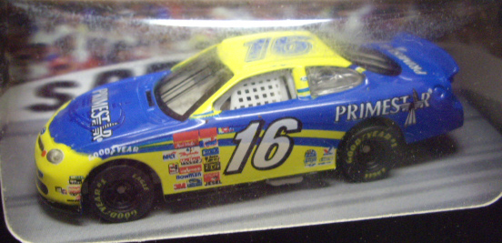 画像: 1998 HOT WHEELS PRO RACING TRACK EDITION 【TED MUSGRAVE #16 TEAM PRIMESTAR】　BLUE-YELLOW/RR