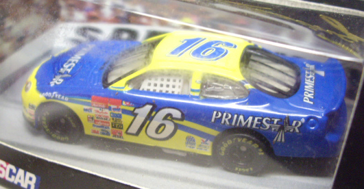 画像: 1998 HOT WHEELS PRO RACING TRACK EDITION 【TED MUSGRAVE #16 TEAM PRIMESTAR】　BLUE-YELLOW/RR