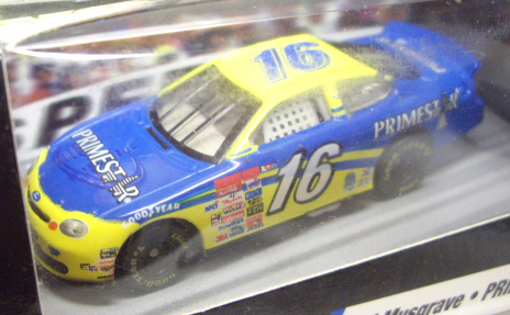 画像: 1998 HOT WHEELS PRO RACING TRACK EDITION 【TED MUSGRAVE #16 TEAM PRIMESTAR】　BLUE-YELLOW/RR