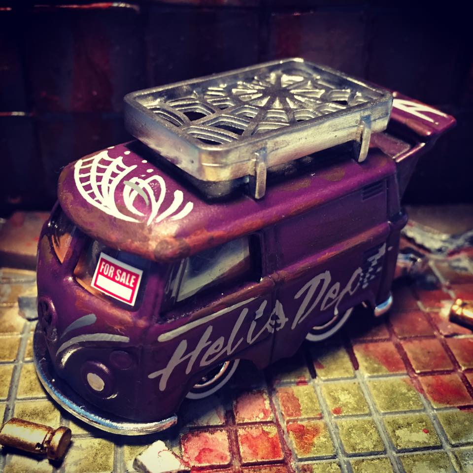 画像: HELLS DEPT 2016 J.D.C. 13 【KOOL KOMBI (完成品）】 DK.PURPLE/RR (限定1台）（送料サービス適用外）