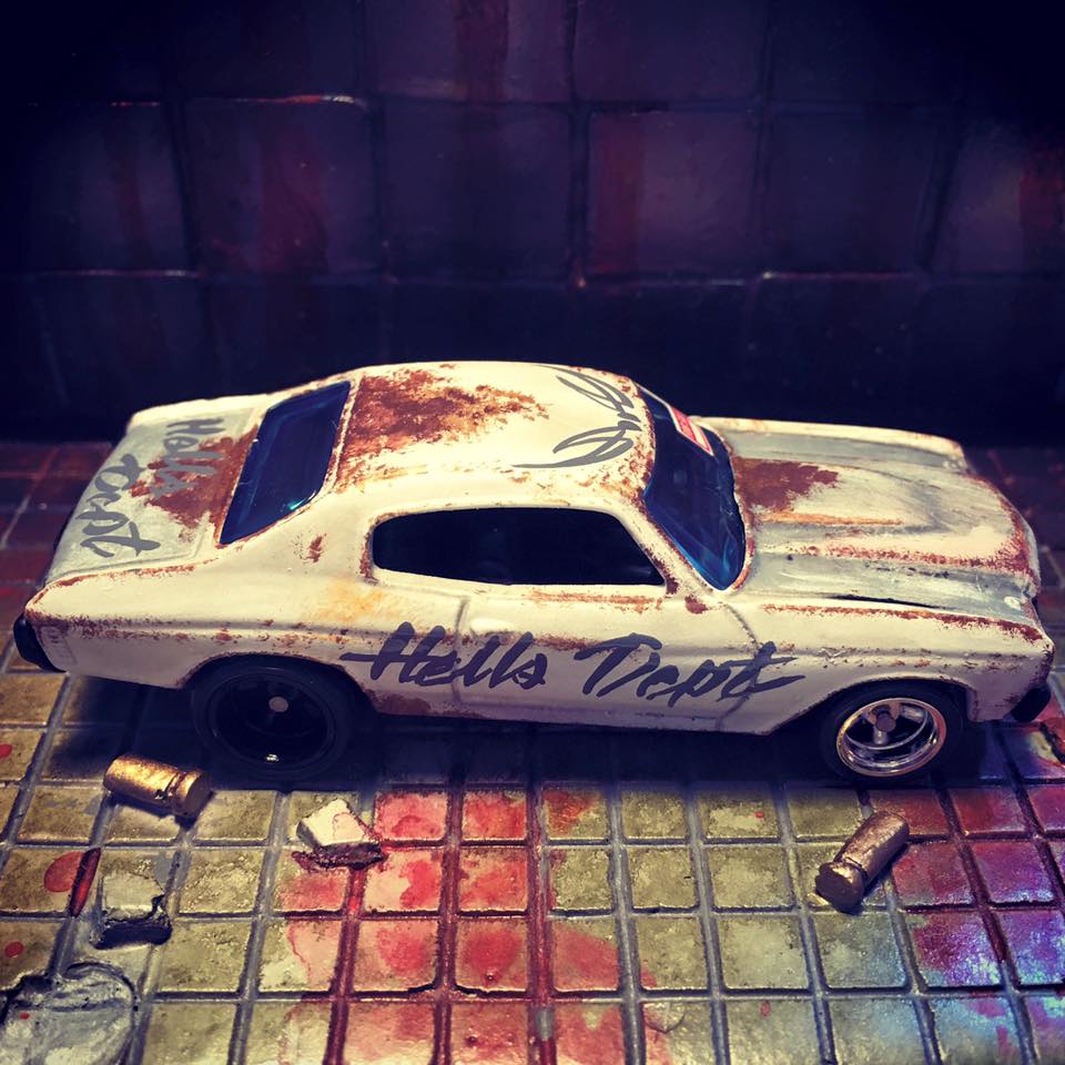 画像: HELLS DEPT 2016 J.D.C. 13 【'70 CHEVELLE SS (完成品）】 WHITE/RR (限定1台）（送料サービス適用外）