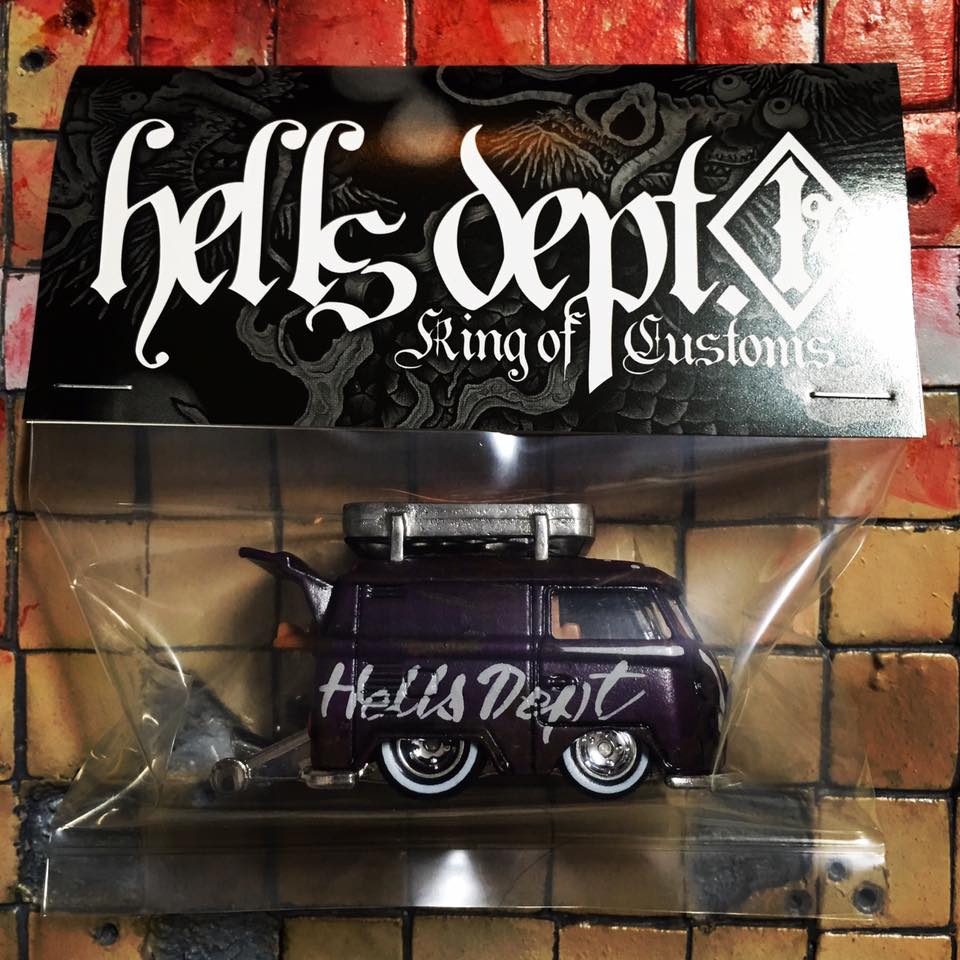 画像: HELLS DEPT 2016 J.D.C. 13 【KOOL KOMBI (完成品）】 DK.PURPLE/RR (限定1台）（送料サービス適用外）
