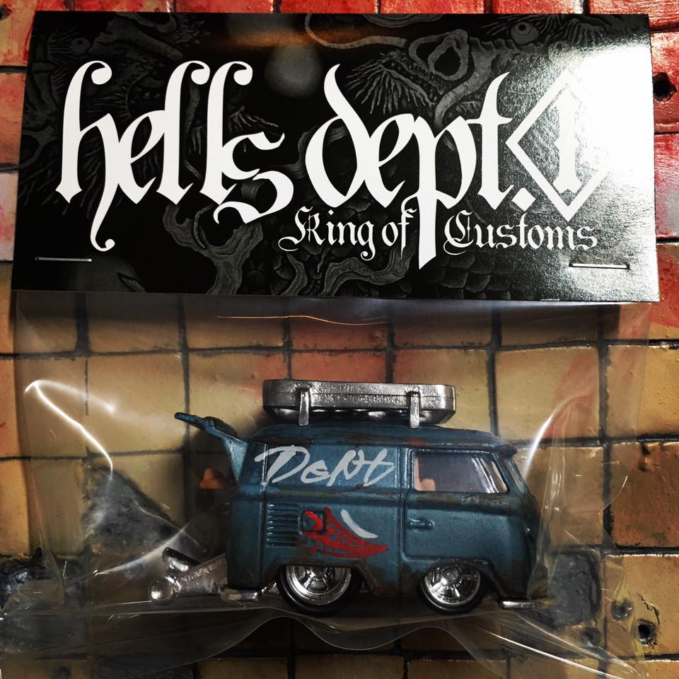 画像: HELLS DEPT 2016 J.D.C. 13 【KOOL KOMBI (完成品）】 BLUE/RR (限定1台）（送料サービス適用外）