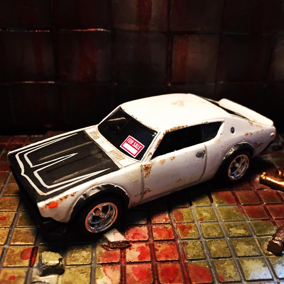 画像: HELLS DEPT 2016 J.D.C. 13 【NISSAN SKYLINE 2000GT-R(ケンメリ)(完成品）】 WHITE/RR (限定1台）（送料サービス適用外）