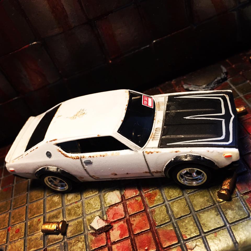 画像: HELLS DEPT 2016 J.D.C. 13 【NISSAN SKYLINE 2000GT-R(ケンメリ)(完成品）】 WHITE/RR (限定1台）（送料サービス適用外）