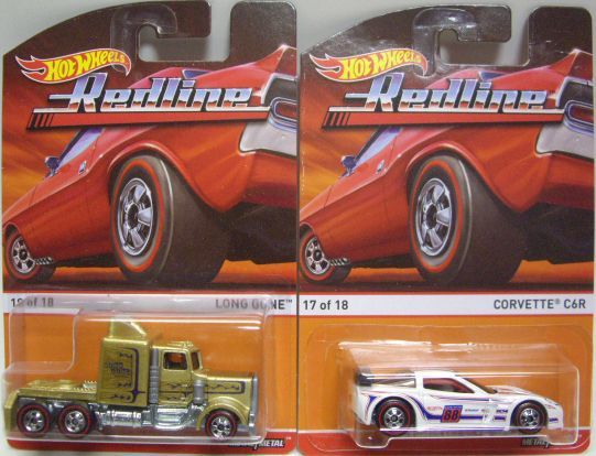 画像: 2016 HW HERITAGE - REDLINE 【Fアソート 6種セット】 