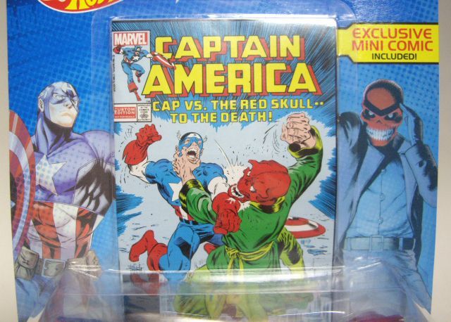 画像: 2016 HW MARVEL 2-PACK WITH MINI COMIC 【CAPTAIN AMERICA VS RED SKULL】　