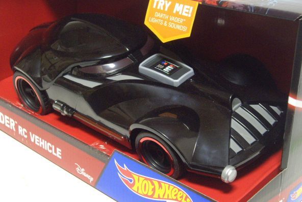 画像: 2016 HW STAR WARS 1/18 SCALE RC 【DARTH VADER RC VEHICLE】　BLACK (LIGHTS & SOUNDS)