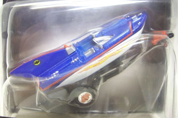 画像: 2016 1/50 BATMOBILE 【CLASSIC TV SERIES : BATBOAT WITH TRAILER】　BLUE/RR