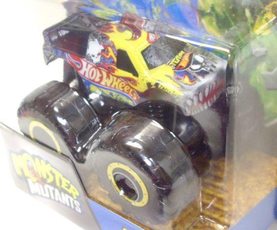 画像: 2016 MONSTER JAM "MONSTER MUTANTS" 【TEAM HOT WHEELS】 BLACK （ギミック有）