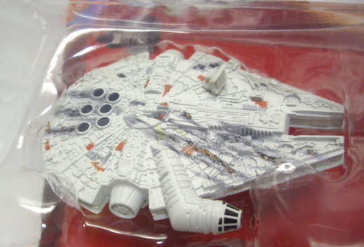 画像: 2016 HW STAR WARS STARSHIP "BLAST ATTACK" 【MILLENNIUM FALCON (BATTLE DAMAGED)】　LT.GRAY