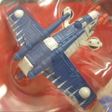 画像: 2016 HW STAR WARS STARSHIP 【REPUBLIC GUNSHIP】　WHITE-BLUE (BLACK CARD)