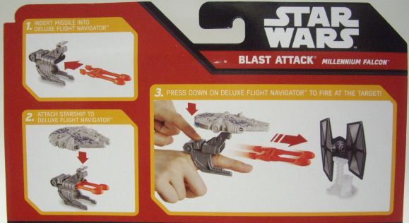 画像: 2016 HW STAR WARS STARSHIP "BLAST ATTACK" 【MILLENNIUM FALCON (BATTLE DAMAGED)】　LT.GRAY