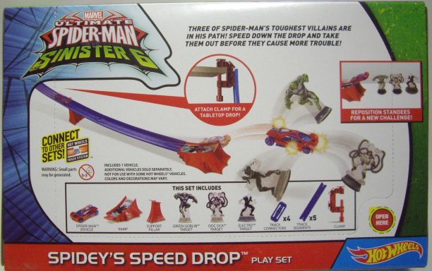 画像: 2016 HW MARVEL ULITIMATE SPIDER-MAN vs SINISTER 6 【SPIDEY'S SPEED DROP】　included SPIDER-MAN CAR