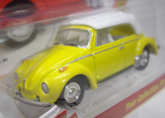 画像: 2016 JOHNNY LIGHTNING - CLASSIC GOLD COLLECTION 【1975 VW SUPER BEETLE CONVERTIBLE】　YELLOW/RR