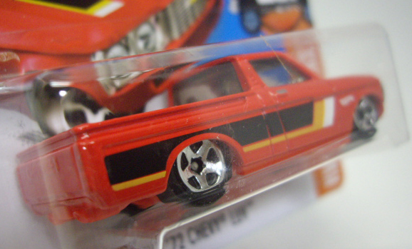 画像: 【CUSTOM '72 CHEVY LUV】 RED/5SP (NEW CAST)(インターナショナル・ショートカード)