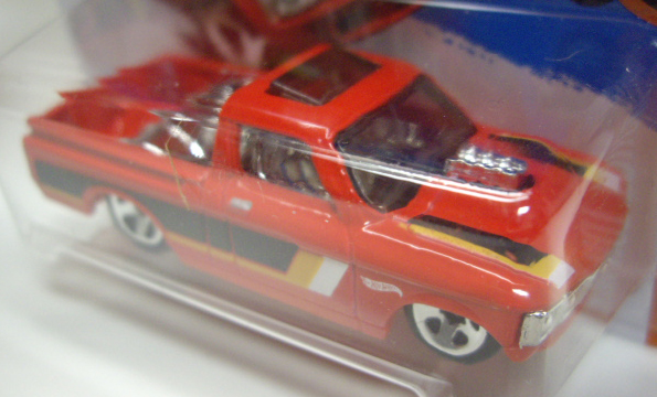 画像: 【CUSTOM '72 CHEVY LUV】 RED/5SP (NEW CAST)(インターナショナル・ショートカード)