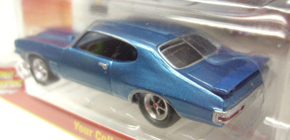 画像: 2016 JOHNNY LIGHTNING - MUSCLE CARS USA S1 【1971 PONTIAC GTO】 MET.BLUE/RR　