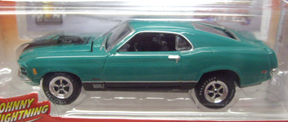 画像: 2016 JOHNNY LIGHTNING - MUSCLE CARS USA S1 【1970 FORD MUSTANG MACH 1】 GREEN/RR　