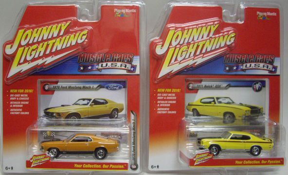 画像: 2016 JOHNNY LIGHTNING - MUSCLE CARS USA S1 【6種セット(A)】　