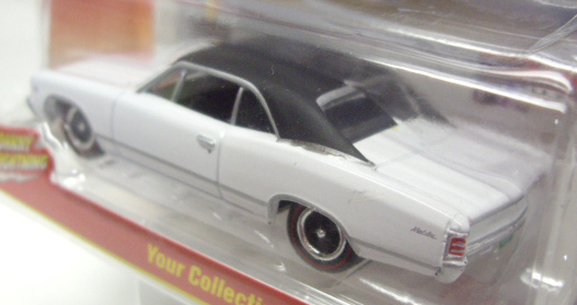 画像: 2016 JOHNNY LIGHTNING - MUSCLE CARS USA S1 【1967 CHEVY CHEVELLE MALIBU】 WHITE/RR　