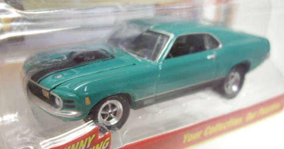 画像: 2016 JOHNNY LIGHTNING - MUSCLE CARS USA S1 【1970 FORD MUSTANG MACH 1】 GREEN/RR　