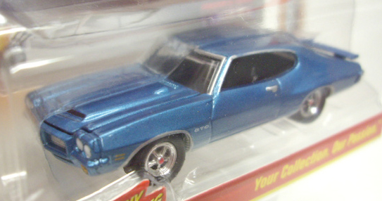 画像: 2016 JOHNNY LIGHTNING - MUSCLE CARS USA S1 【1971 PONTIAC GTO】 MET.BLUE/RR　