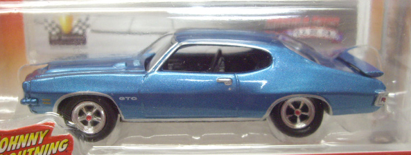 画像: 2016 JOHNNY LIGHTNING - MUSCLE CARS USA S1 【1971 PONTIAC GTO】 MET.BLUE/RR　