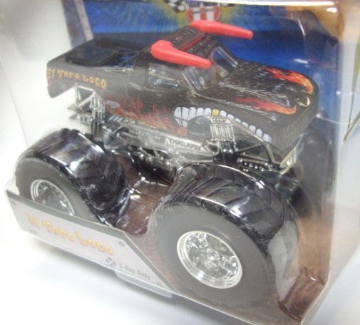 画像: 2015 MONSTER JAM includes SNAP-ON BATTLE SLAMMER! 【EL TORO LOCO】 CLEAR BLACK (X-RAY BODY)