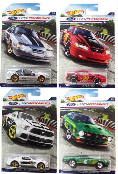 画像: 2016 HW FORD PERFORMANCE MUSTANG 【8種セット】'65 MUSTANG 2+2 FASTBACK/'67 FORD MUSTANG COUPE/'92 FORD MUSTANG/'99 MUSTANG/MUSTANG FUNNY CAR/FORD MUSTANG COBRA/CUSTOM 2014 FORD MUSTANG/'71 MUSTANG MACH1