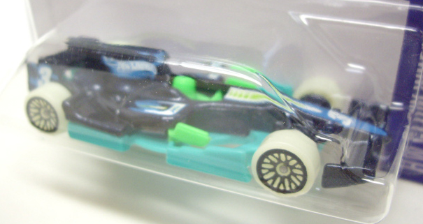 画像: 【F1 RACER】 BLACK-AQUA/LACE (タイヤは蓄光です）