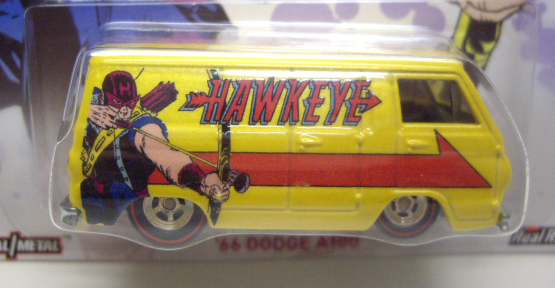 画像: 2016 POP CULTURE - MARVEL COMICS 【'66 DODGE A100】 YELLOW/RR (HAWKEYE)