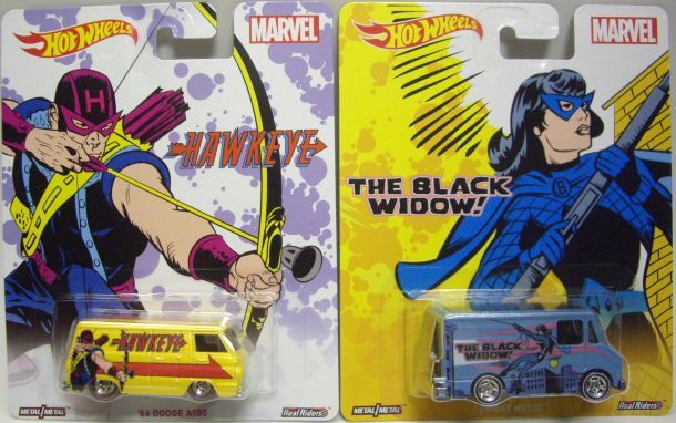 画像: 2016 POP CULTURE - MARVEL COMICS 【6種セット】 '55 CHEVY PANEL/'66 DODGE A100/'80 EL CAMINO/GMC MOTORHOME/HAULIN' GAS/COMBAT MEDIC