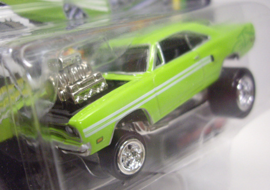 画像: 2016 JOHNNY LIGHTNING - STREET FREAKS S1A 【1970 PLYMOUTH GTX】 LT.GREEN (ZINGERS!)