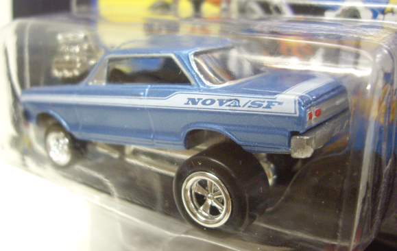 画像: 2016 JOHNNY LIGHTNING - STREET FREAKS S1A 【1963 CHEVY NOVA】 BLUESILVER (ZINGERS!)