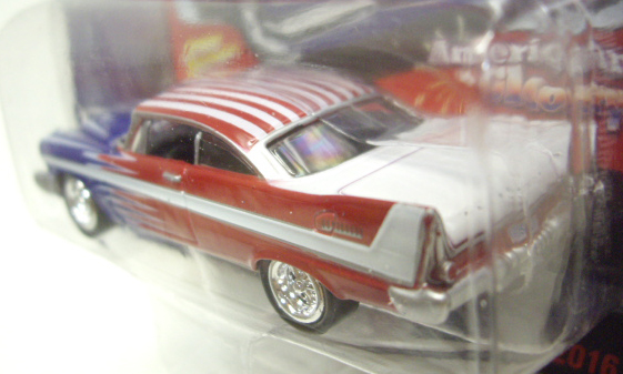 画像: 2016 JOHNNY LIGHTNING - STREET FREAKS S1A 【1958 PLYMOUTH BELVEDERE】 BLUE-RED (AMERICAN GLORY)