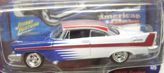 画像: 2016 JOHNNY LIGHTNING - STREET FREAKS S1B 【1958 PLYMOUTH BELVEDERE】 BLUE-WHITE (AMERICAN GLORY)