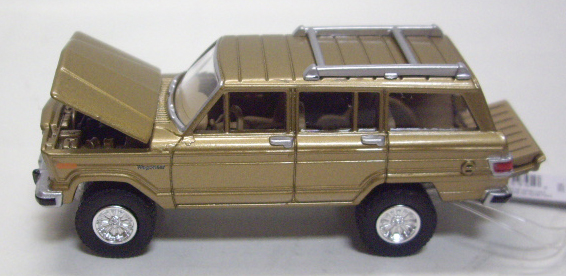 画像: JOHNNY LIGHTNING - SPECIAL EDITION "ERTL COLLECTIBLES" 【1981 JEEP WAGONEER 4X4】 DK.GOLD/RR