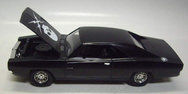 画像: 1/24  JOHNNY LIGHTNING - SPECIAL EDITION "ERTL COLLECTIBLES" 【"DEATH PROOF" 1969 DODGE CHARGER】 BLACK/RR 