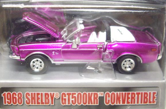 画像: SHELBY COLLECTIBLES  "50TH ANNVERSARY"【1968 SHELBY GT500KR CONVERTIBLE】 PINK/RR