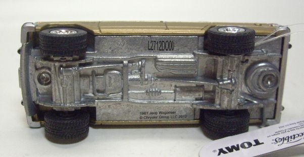 画像: JOHNNY LIGHTNING - SPECIAL EDITION "ERTL COLLECTIBLES" 【1981 JEEP WAGONEER 4X4】 DK.GOLD/RR