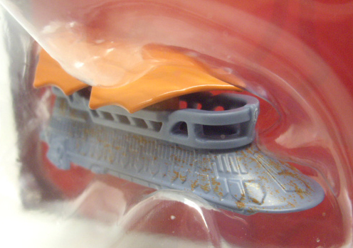 画像: 2016 HW STAR WARS STARSHIP 【THE KHETANNA JABBA'S SAIL BARGE】　GRAY-ORANGE (BLACK CARD)