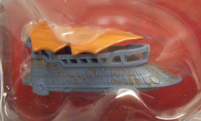 画像: 2016 HW STAR WARS STARSHIP 【THE KHETANNA JABBA'S SAIL BARGE】　GRAY-ORANGE (BLACK CARD)