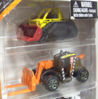 画像: 2016 MATCHBOX 5PACK  【CONSTRUCTION ZONE】Mini Dozer/Load Lifter/Ground Breaker/Ground Grinder/3-Axle Dump Truck