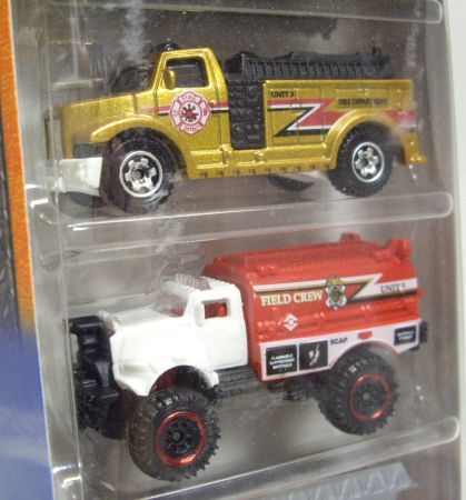 画像: 2015 MATCHBOX 5PACK  【FIRE BRIGADE】Ford Interceptor/Highway Fire Pumper/Flame Smasher/Fire Engine/Trail Tracker