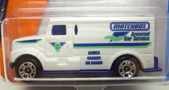 画像: 2016 【INTERNATIONAL ARMORED TRUCK】 WHITE (MATCHBOX TAMPO)