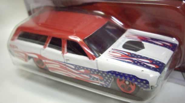 画像: 2016 WALMART EXCLUSIVE - STARS & STRIPES 【'71 PLYMOUTH SATELLITE】 WHITE-REED/5SP