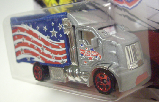 画像: 2016 WALMART EXCLUSIVE - STARS & STRIPES 【HIWAY HAULER 2】 LT.GRAY-BLUE/5SP (予約不可）