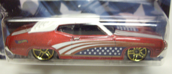 画像: 2016 WALMART EXCLUSIVE - STARS & STRIPES 【'70 FORD TORINO】 RED-WHITE/PR5 (予約不可）