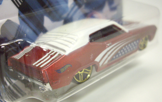 画像: 2016 WALMART EXCLUSIVE - STARS & STRIPES 【'70 FORD TORINO】 RED-WHITE/PR5 (予約不可）